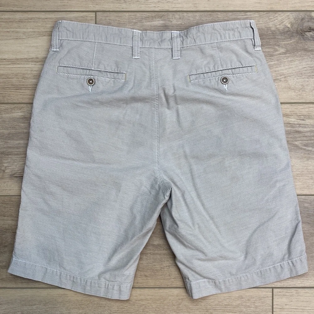 Men's Chino Shorts Bundle Navy Grey Striped Old Navy Ultimate Slim Size 32‎